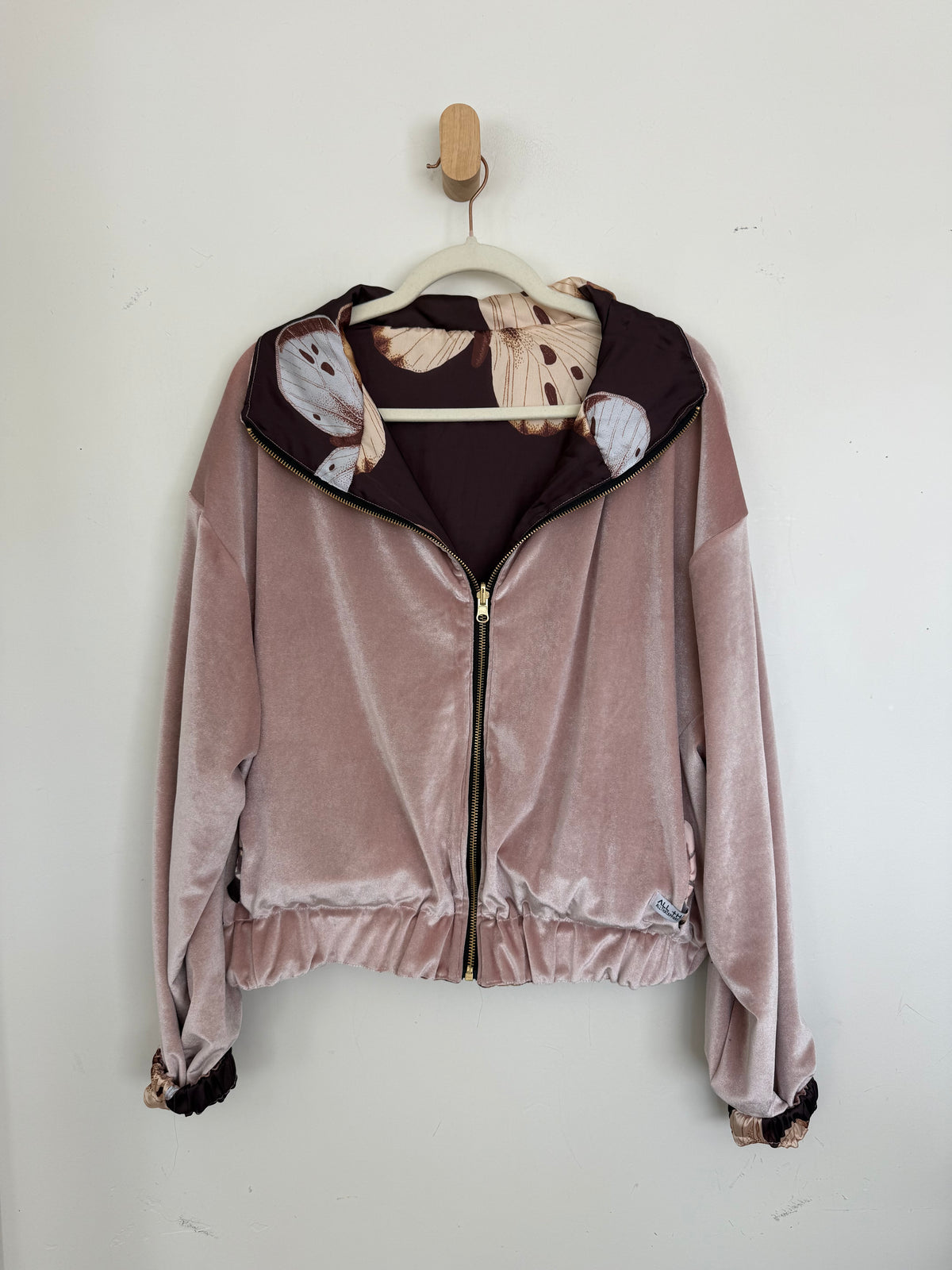 Reversible Upcycled Jacket - Cozy, Oversized & Handmade in San Diego