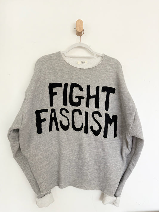 "Fight Fascism" Pullover Sweatshirt