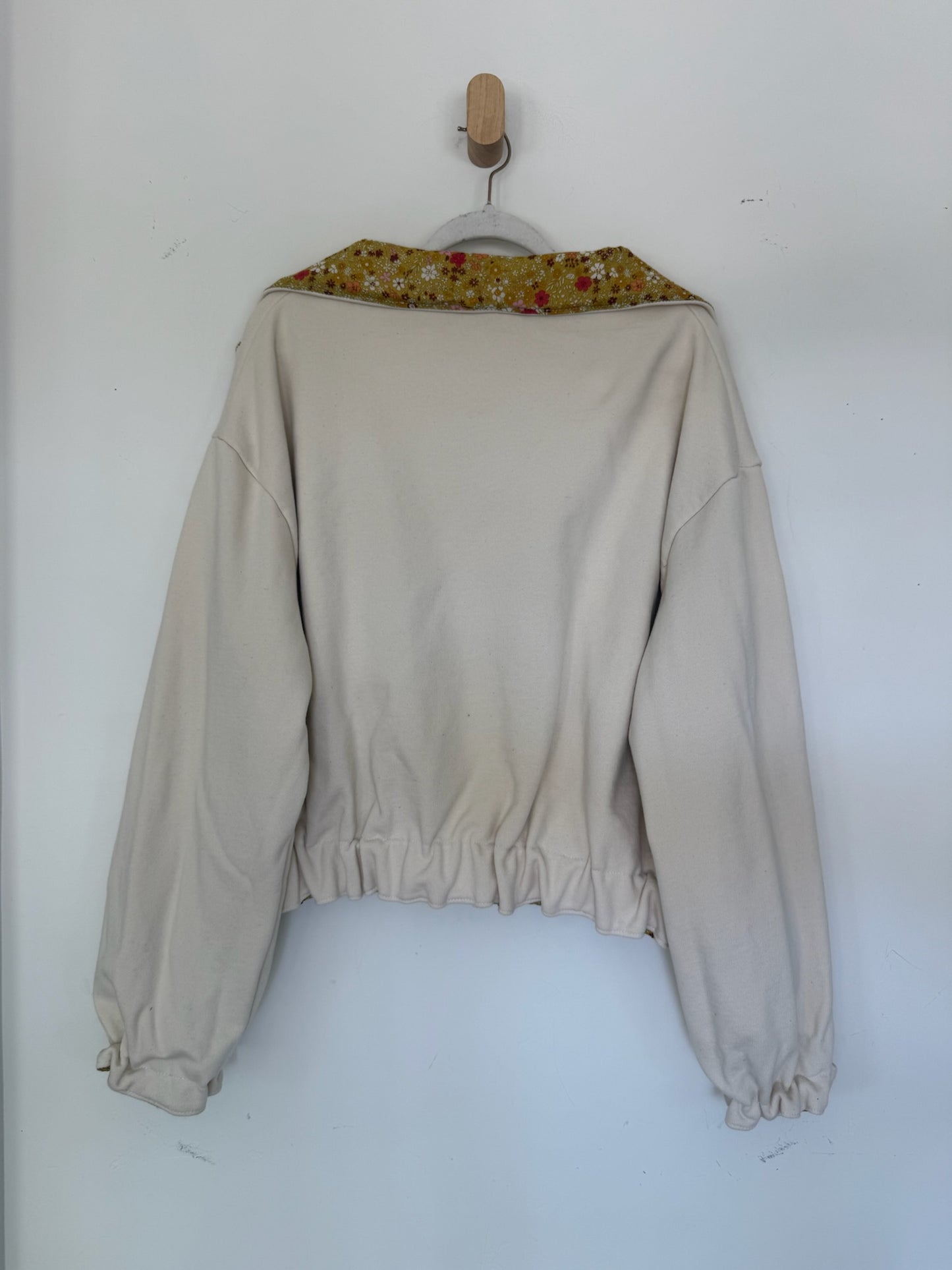 Reversible Upcycled Jacket - Cozy, Oversized & Handmade in San Diego