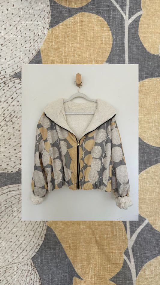 Reversible Upcycled Jacket - Cozy, Oversized & Handmade in San Diego