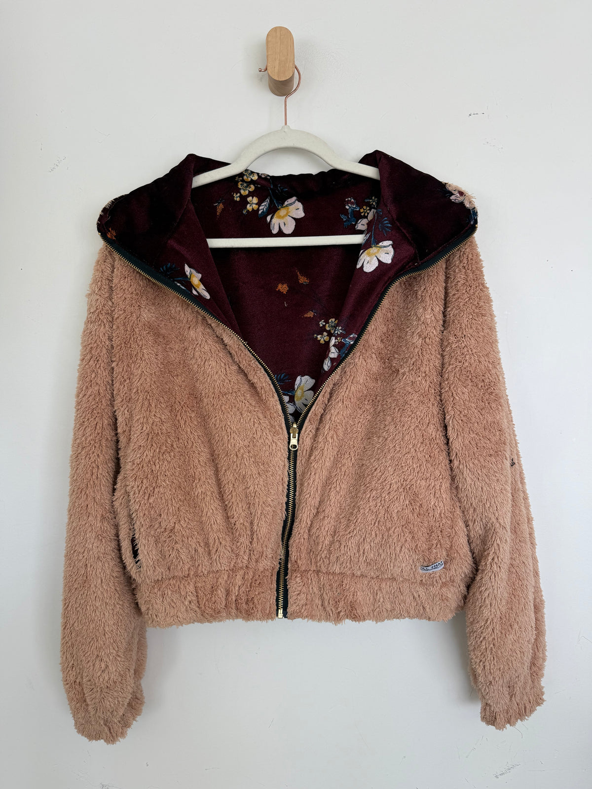 Reversible Upcycled Jacket - Cozy, Oversized & Handmade in San Diego
