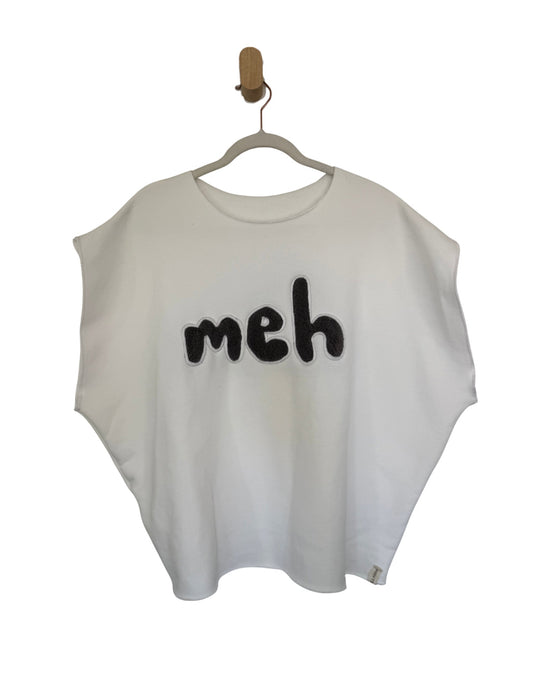 “Meh” Pullover Sweatshirt