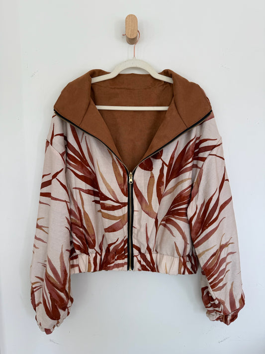 Reversible Upcycled Jacket - Cozy, Oversized & Handmade in San Diego