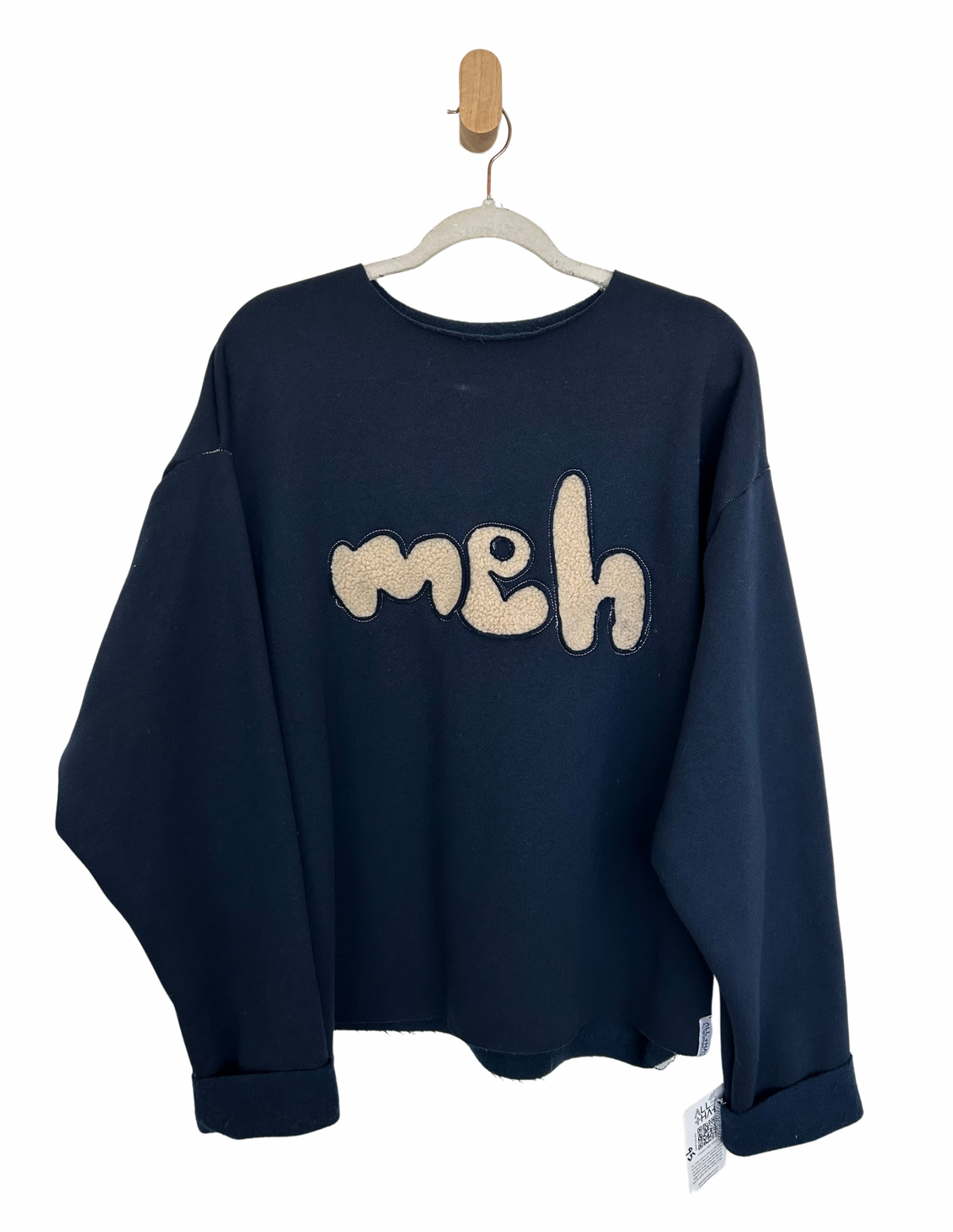 “Meh” Pullover Sweatshirt