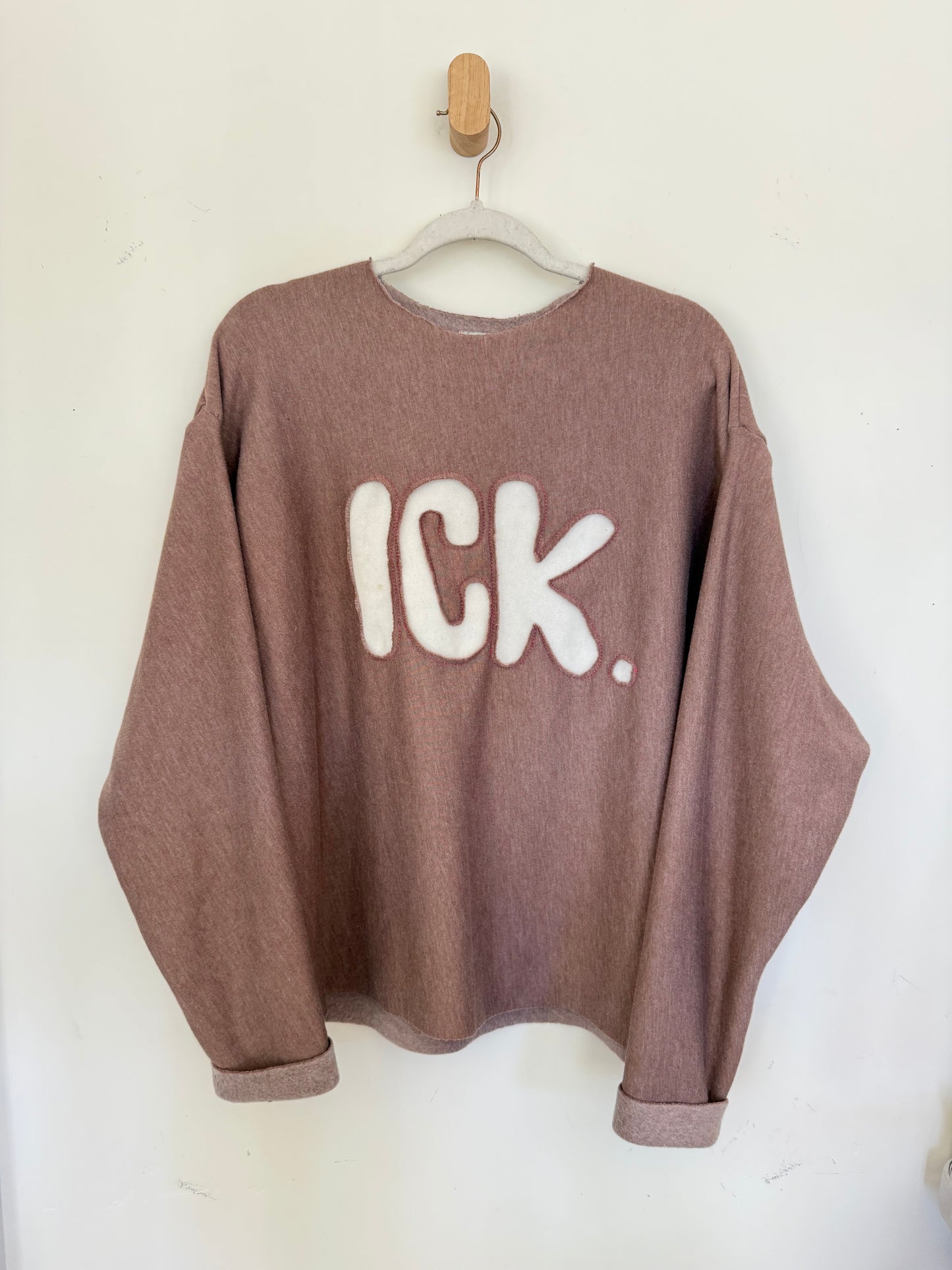 “Ick" Pullover Sweatshirt