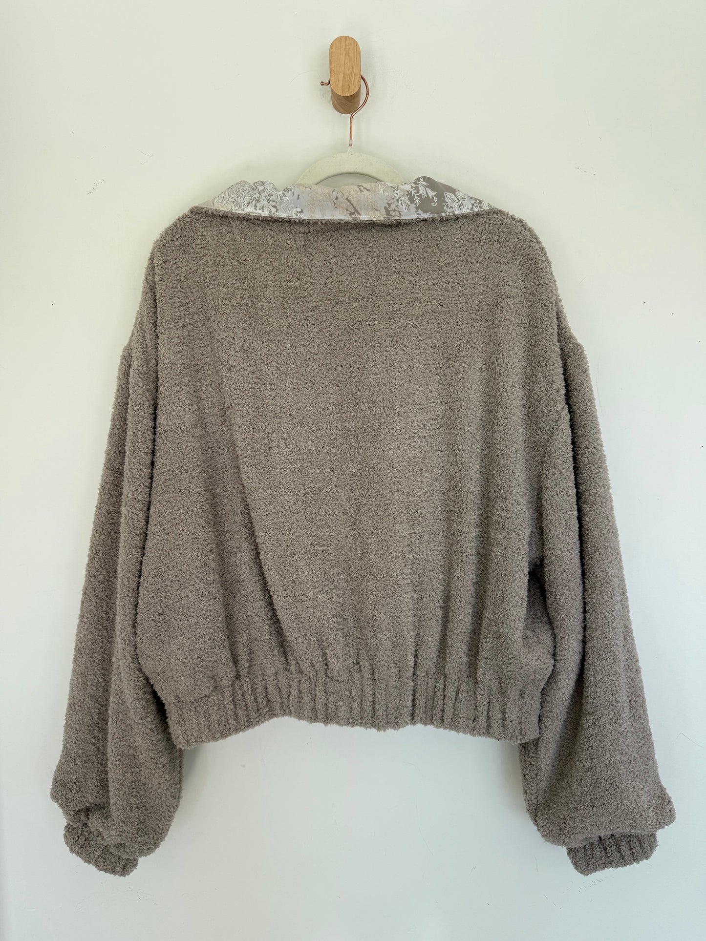 Reversible Upcycled Jacket - Cozy, Oversized & Handmade in San Diego