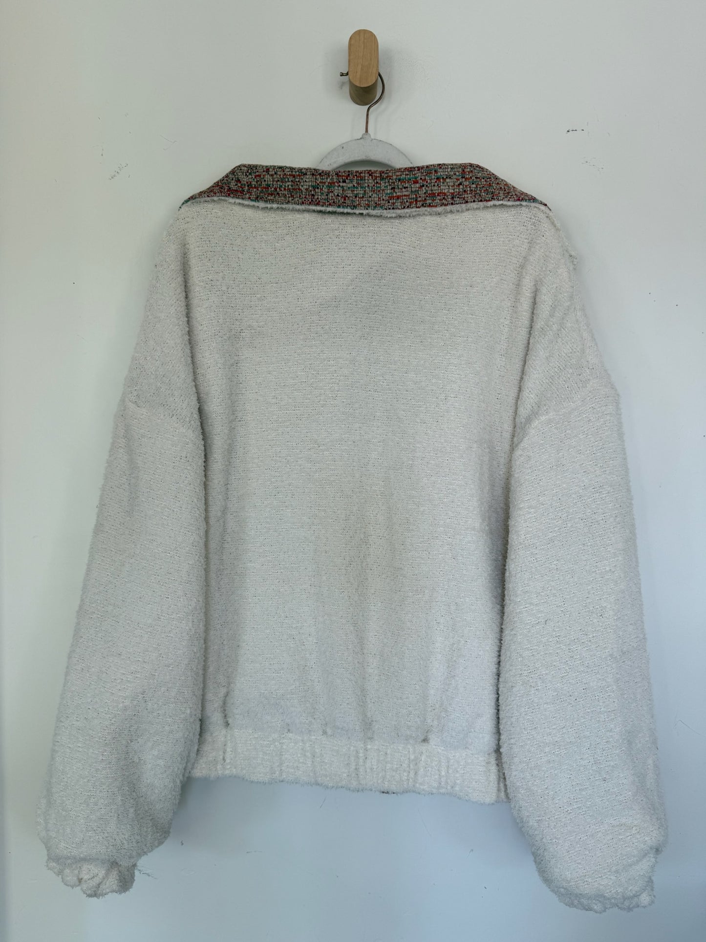 Reversible Upcycled Jacket - Cozy, Oversized & Handmade in San Diego