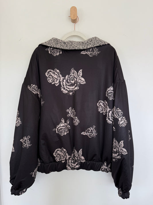 Reversible Upcycled Jacket - Cozy, Oversized & Handmade in San Diego