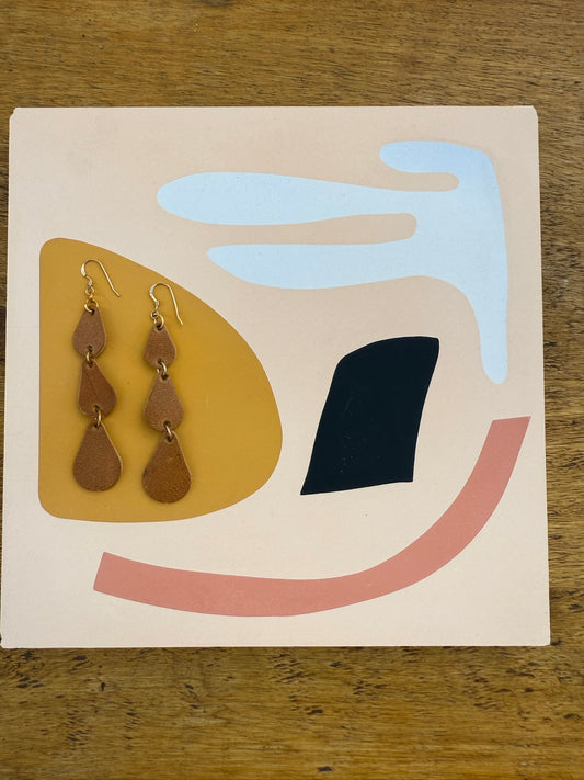 Leather Earrings