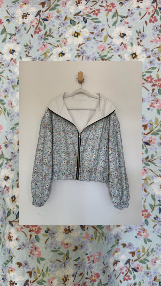 Reversible Upcycled Jacket - Cozy, Oversized & Handmade in San Diego