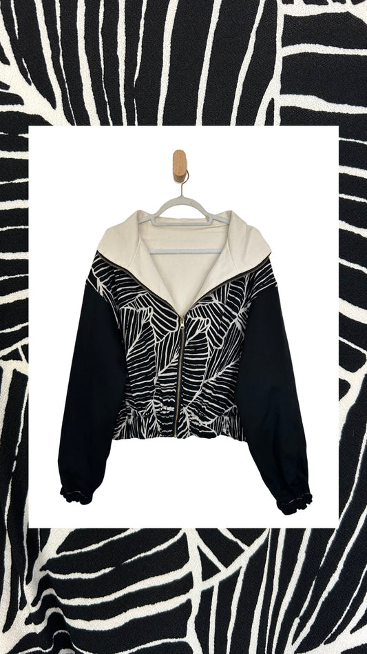 Reversible Upcycled Jacket - Cozy, Oversized & Handmade in San Diego