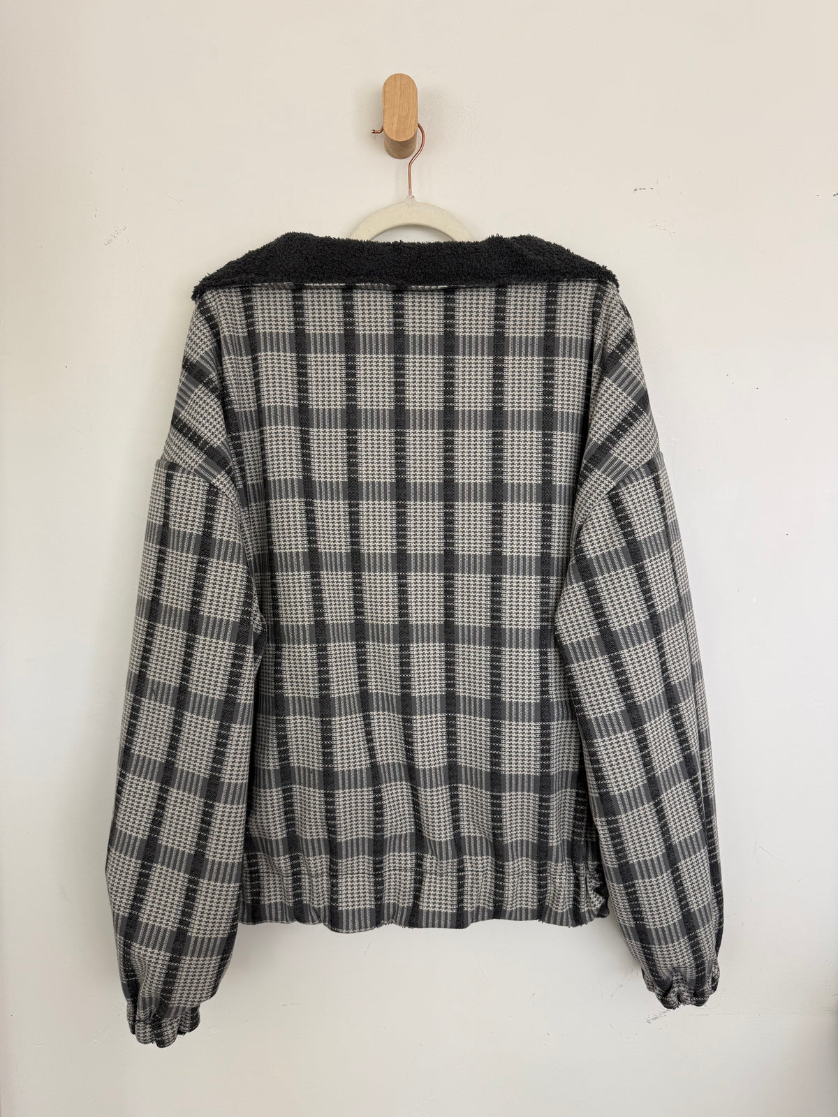 Reversible Upcycled Jacket - Cozy, Oversized & Handmade in San Diego