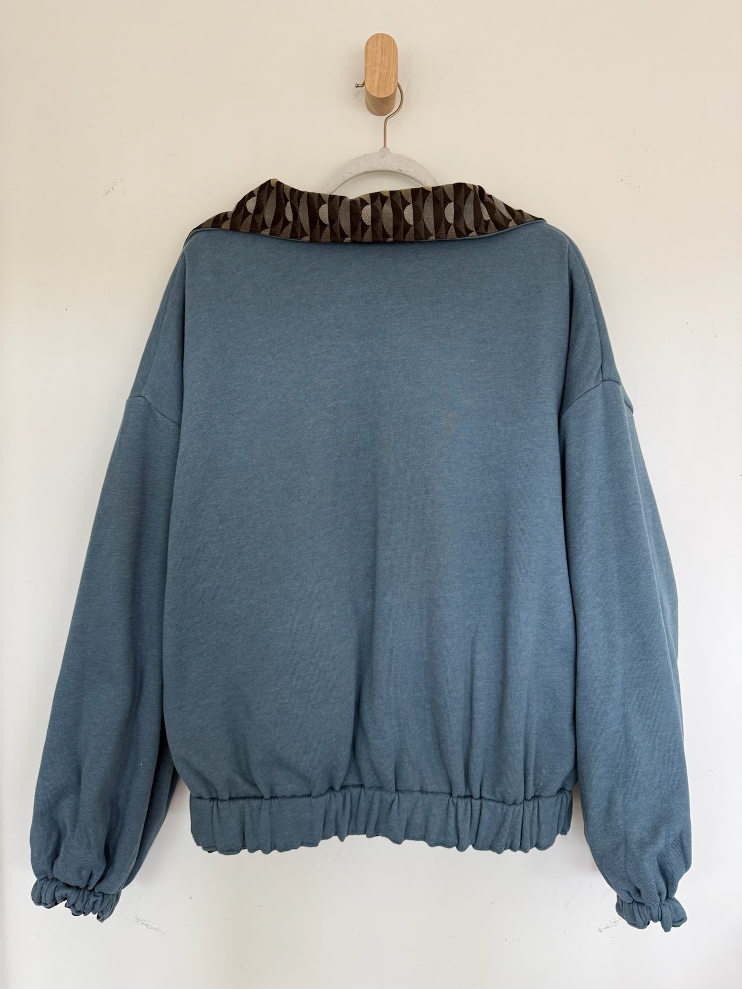 Reversible Upcycled Jacket - Cozy, Oversized & Handmade in San Diego