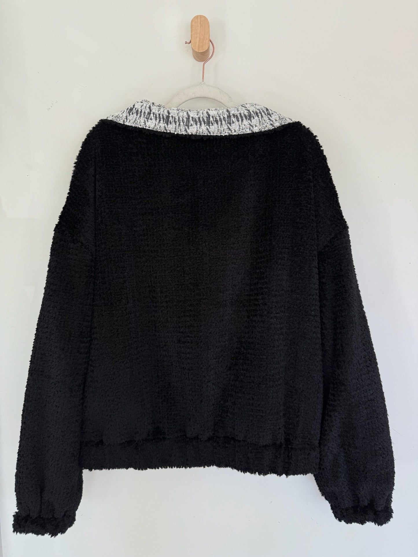 Reversible Upcycled Jacket - Cozy, Oversized & Handmade in San Diego