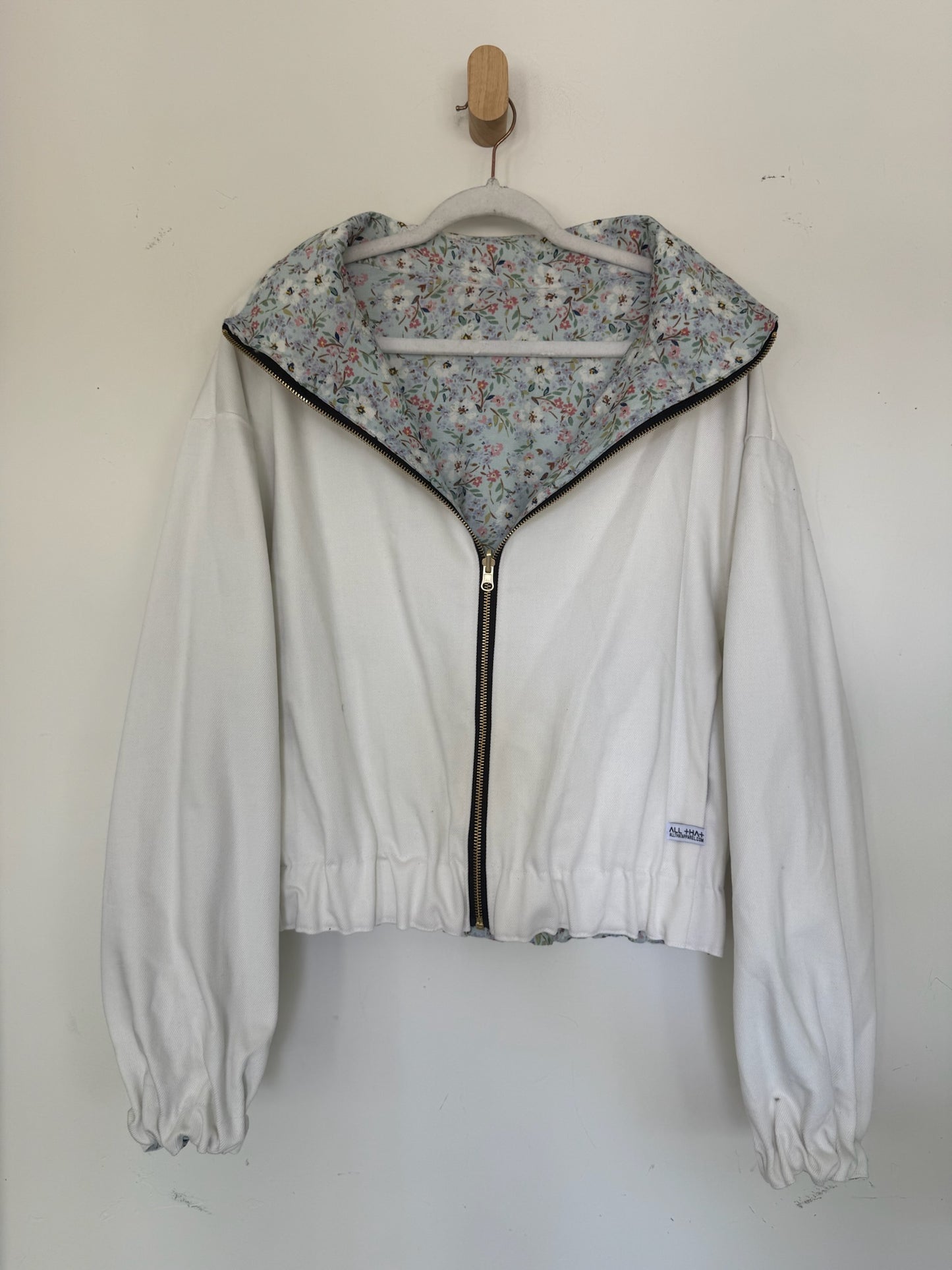 Reversible Upcycled Jacket - Cozy, Oversized & Handmade in San Diego