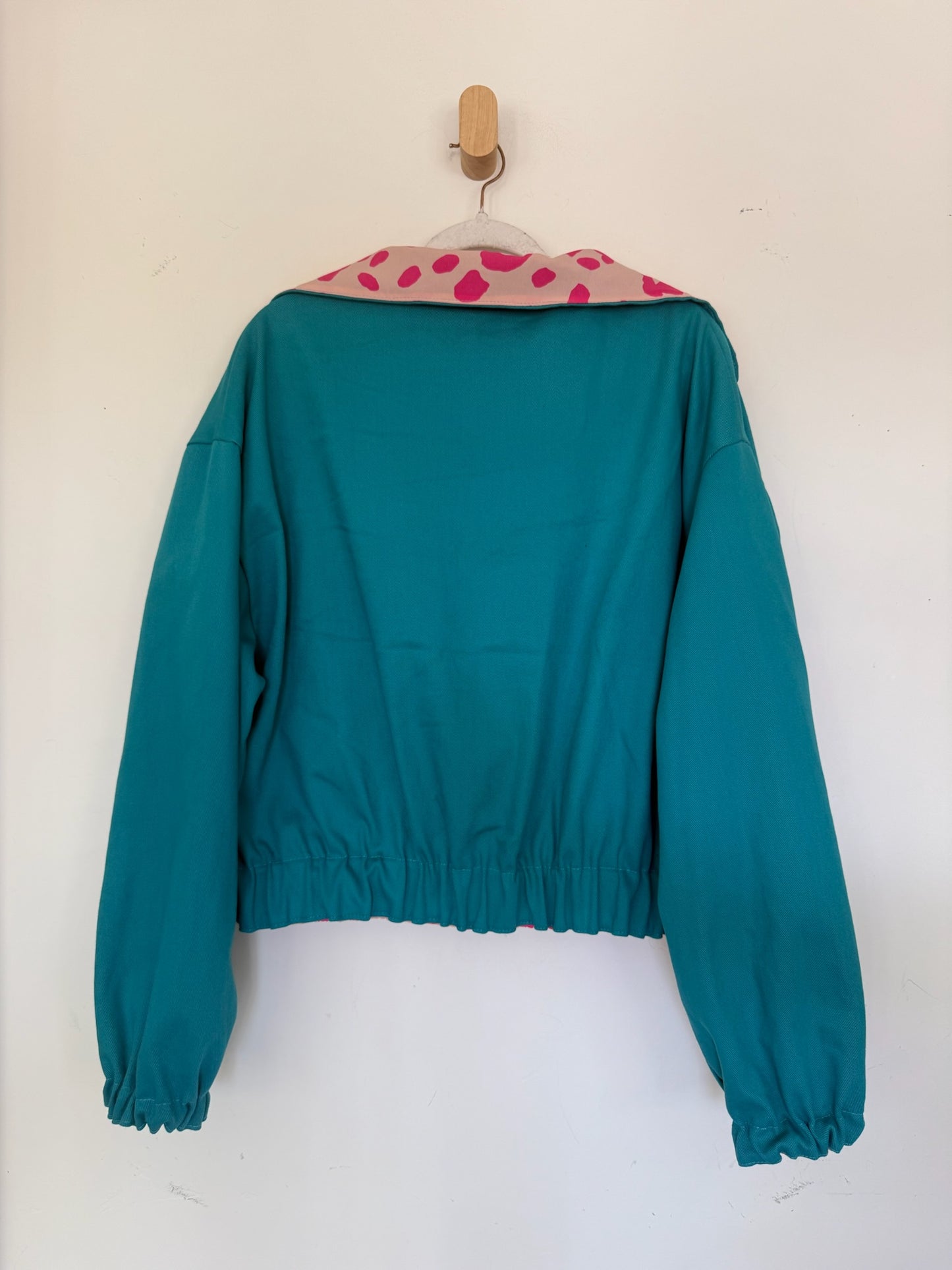Reversible Upcycled Jacket - Cozy, Oversized & Handmade in San Diego