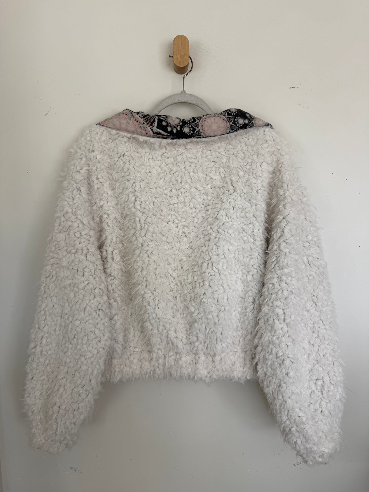 Reversible Upcycled Jacket - Cozy, Oversized & Handmade in San Diego
