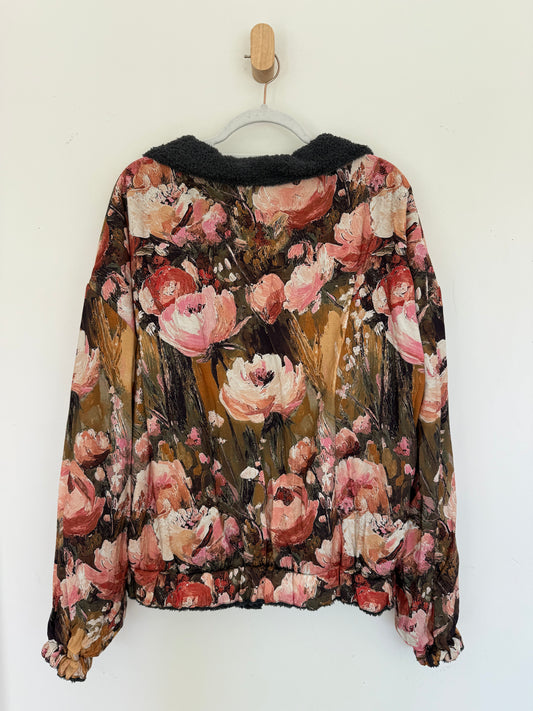 Reversible Upcycled Jacket - Cozy, Oversized & Handmade in San Diego
