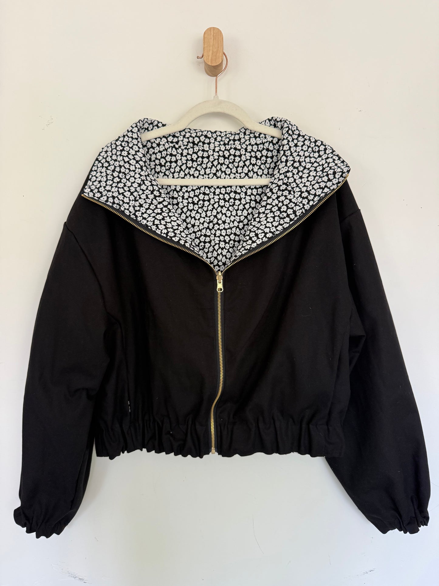 Reversible Upcycled Jacket - Cozy, Oversized & Handmade in San Diego
