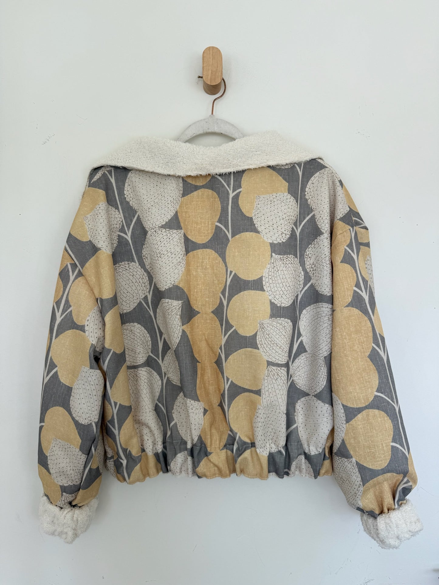Reversible Upcycled Jacket - Cozy, Oversized & Handmade in San Diego