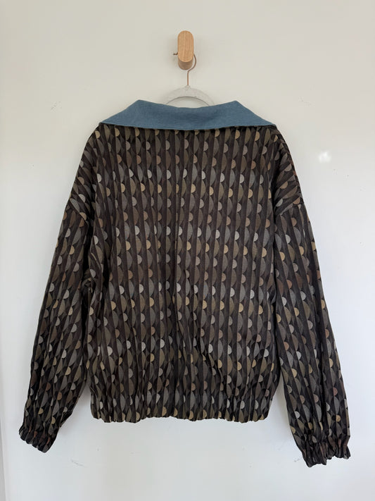 Reversible Upcycled Jacket - Cozy, Oversized & Handmade in San Diego