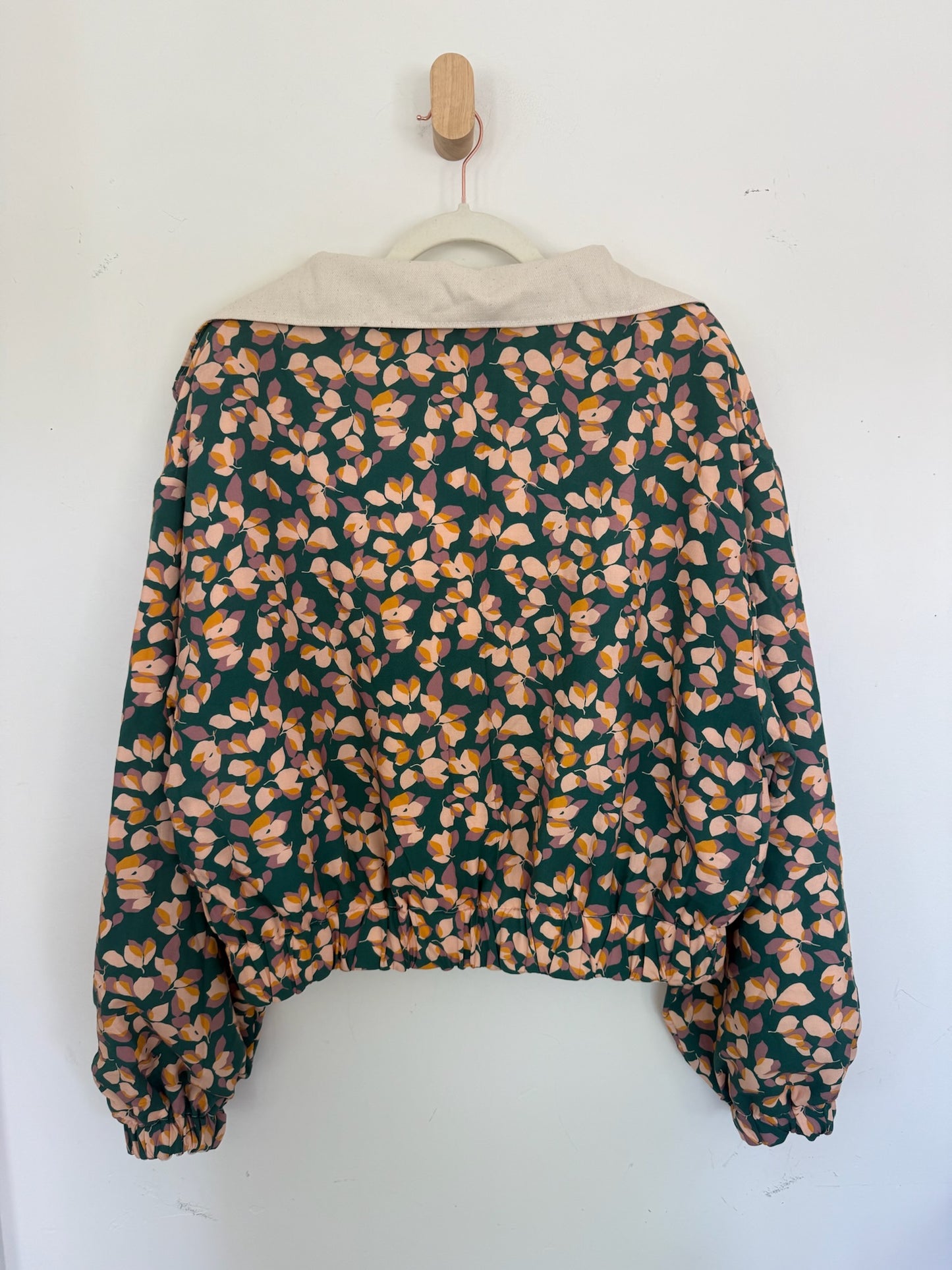 Reversible Upcycled Jacket - Cozy, Oversized & Handmade in San Diego