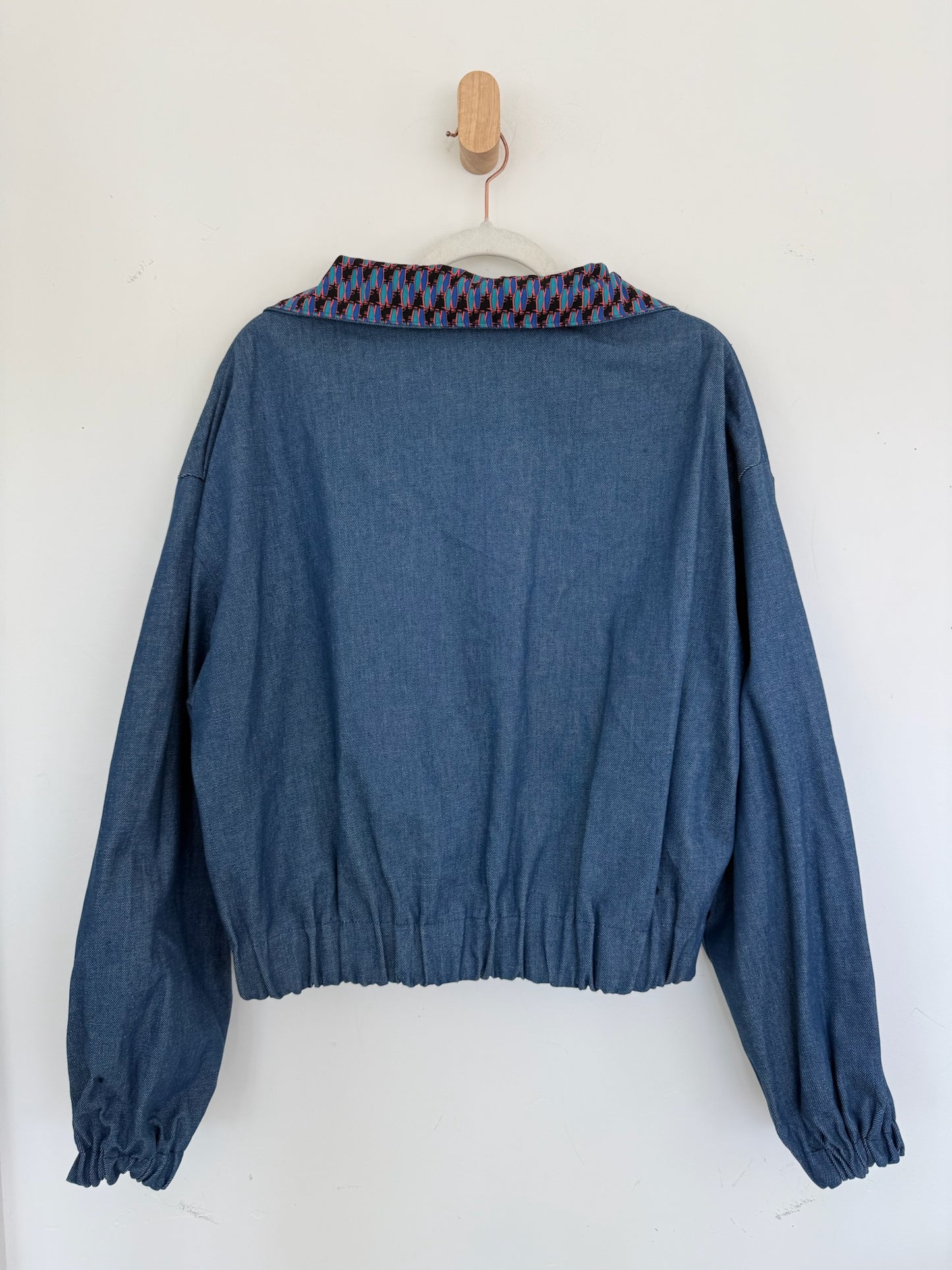Reversible Upcycled Jacket - Cozy, Oversized & Handmade in San Diego