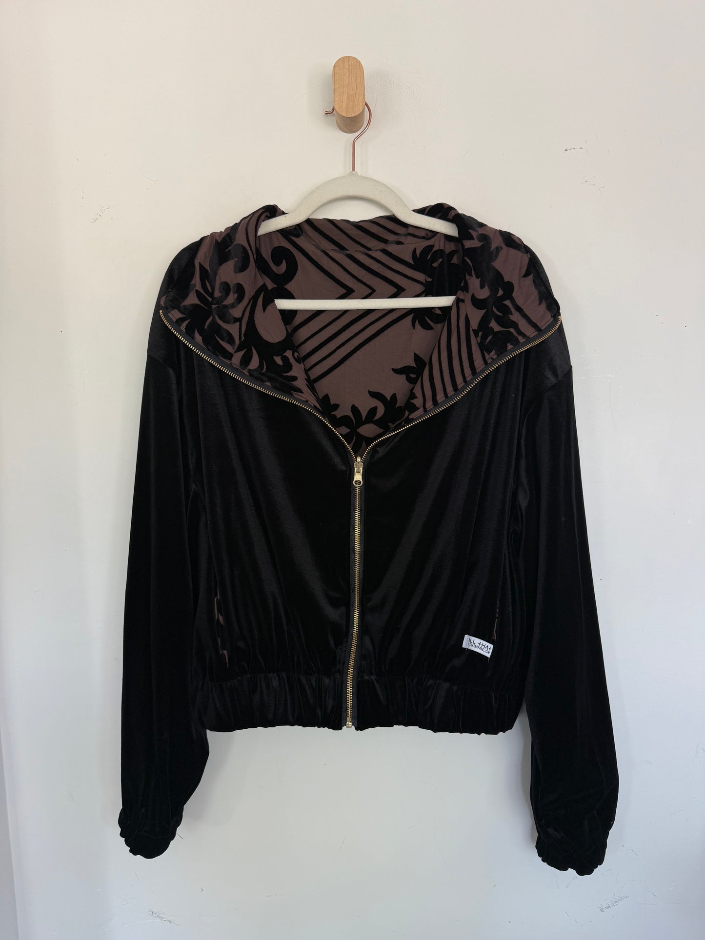 Reversible Upcycled Jacket - Cozy, Oversized & Handmade in San Diego