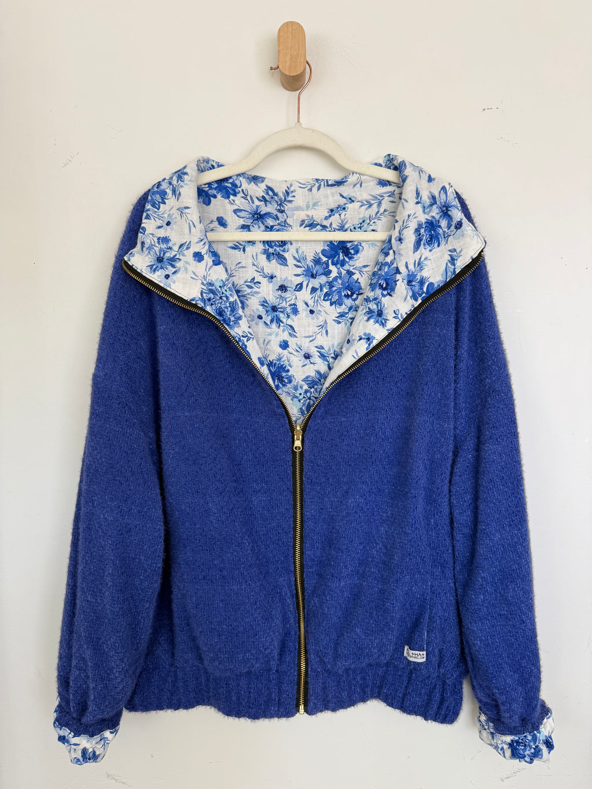 Reversible Upcycled Jacket - Cozy, Oversized & Handmade in San Diego