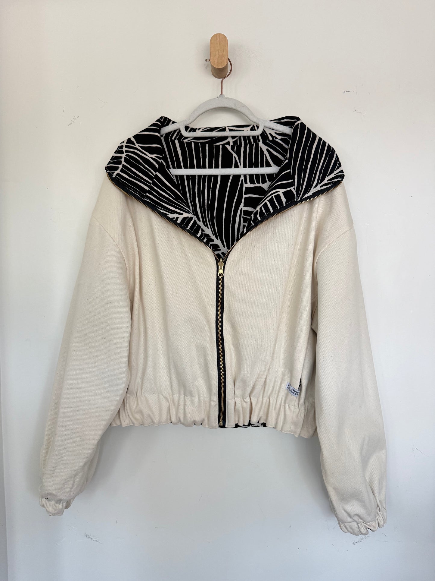 Reversible Upcycled Jacket - Cozy, Oversized & Handmade in San Diego