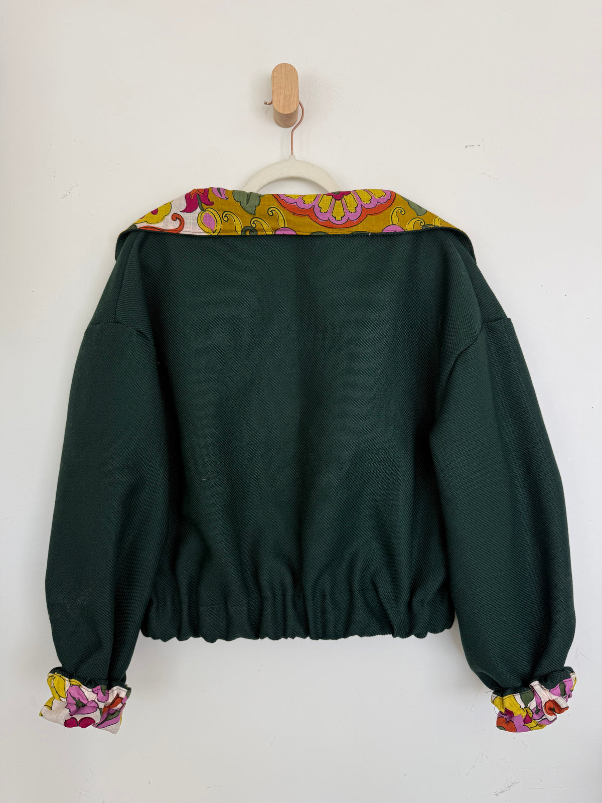 Reversible Upcycled Jacket - Cozy, Oversized & Handmade in San Diego