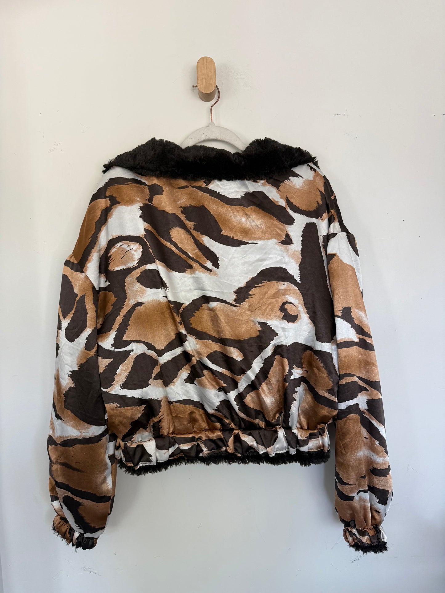 Reversible Upcycled Jacket - Cozy, Oversized & Handmade in San Diego