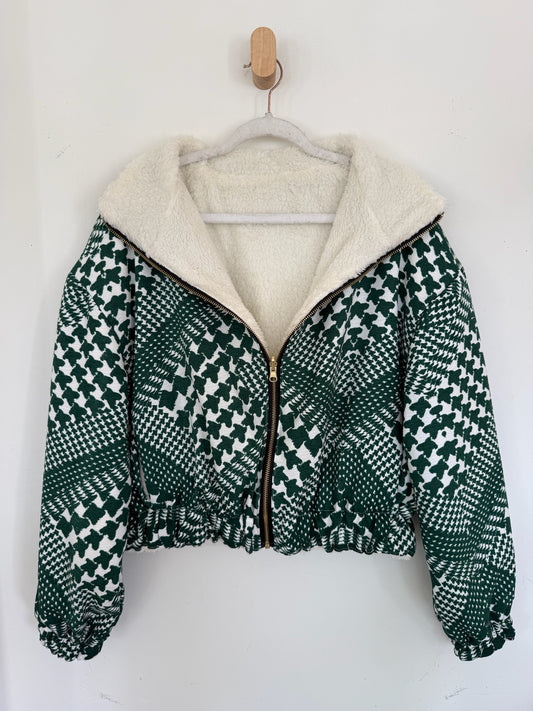 Reversible Upcycled Jacket - Cozy, Oversized & Handmade in San Diego