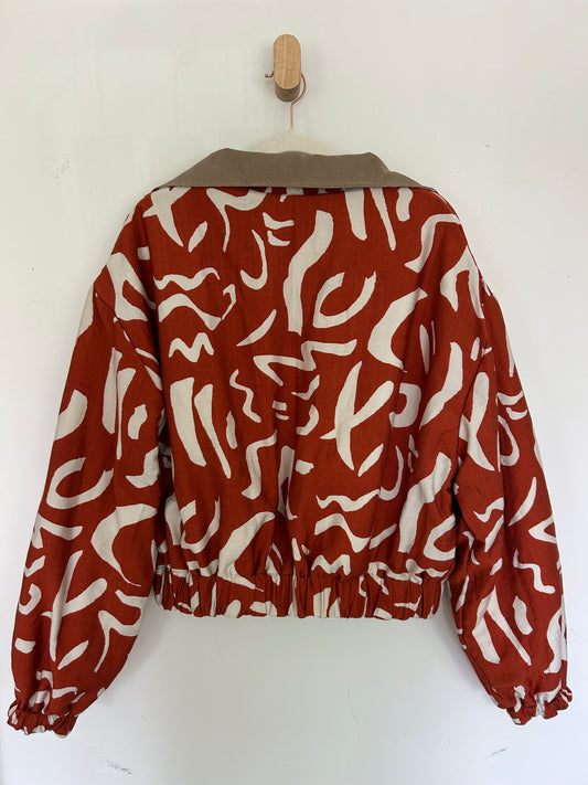 Reversible Upcycled Jacket - Cozy, Oversized & Handmade in San Diego