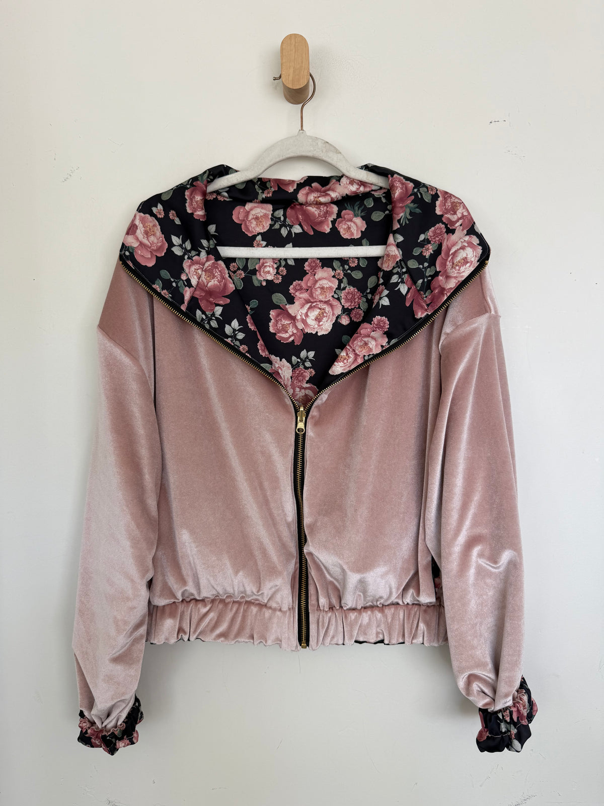 Reversible Upcycled Jacket - Cozy, Oversized & Handmade in San Diego