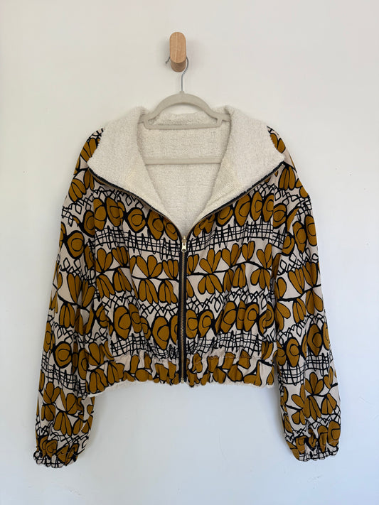 Reversible Upcycled Jacket - Cozy, Oversized & Handmade in San Diego