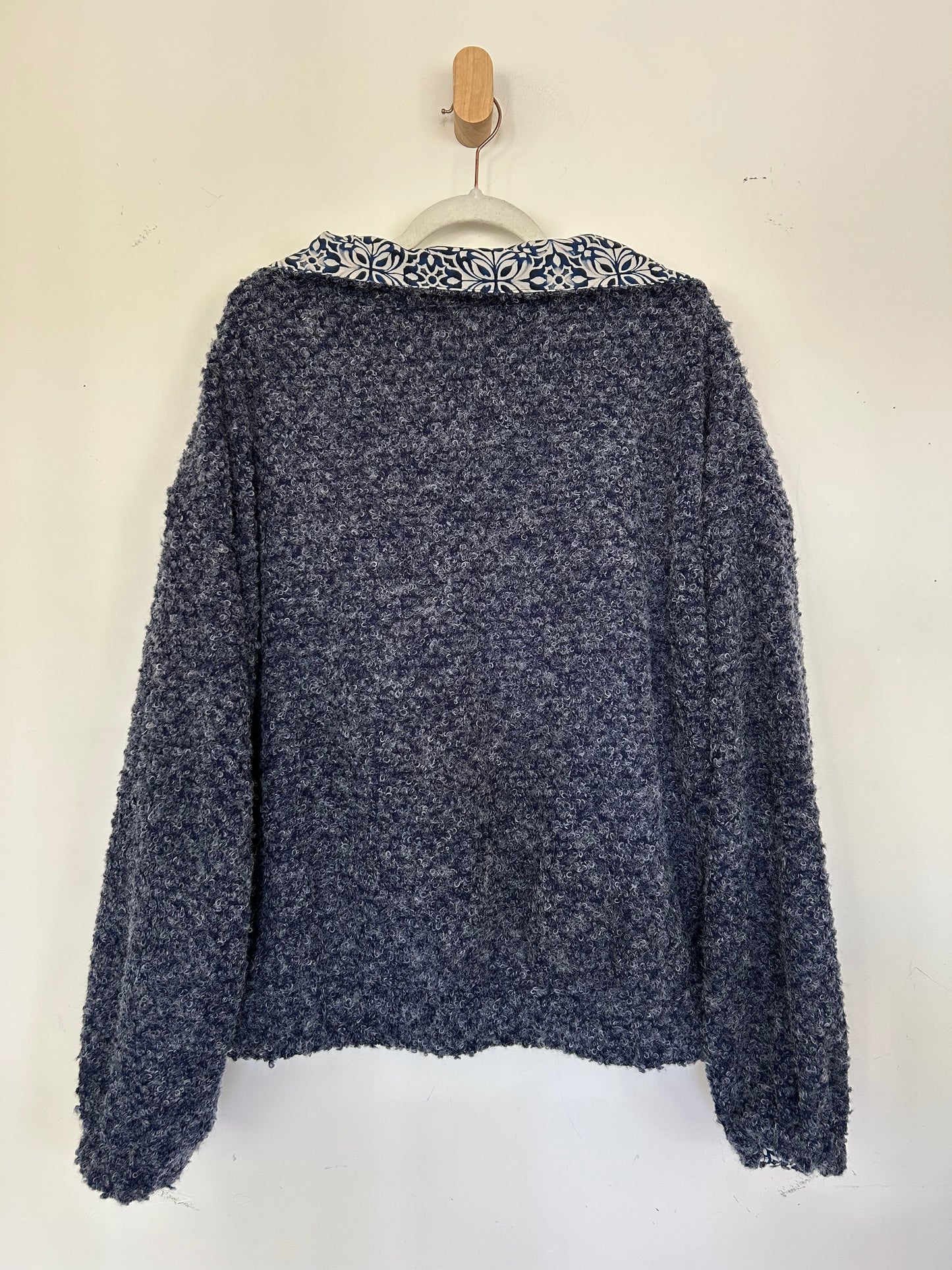 Reversible Upcycled Jacket - Cozy, Oversized & Handmade in San Diego