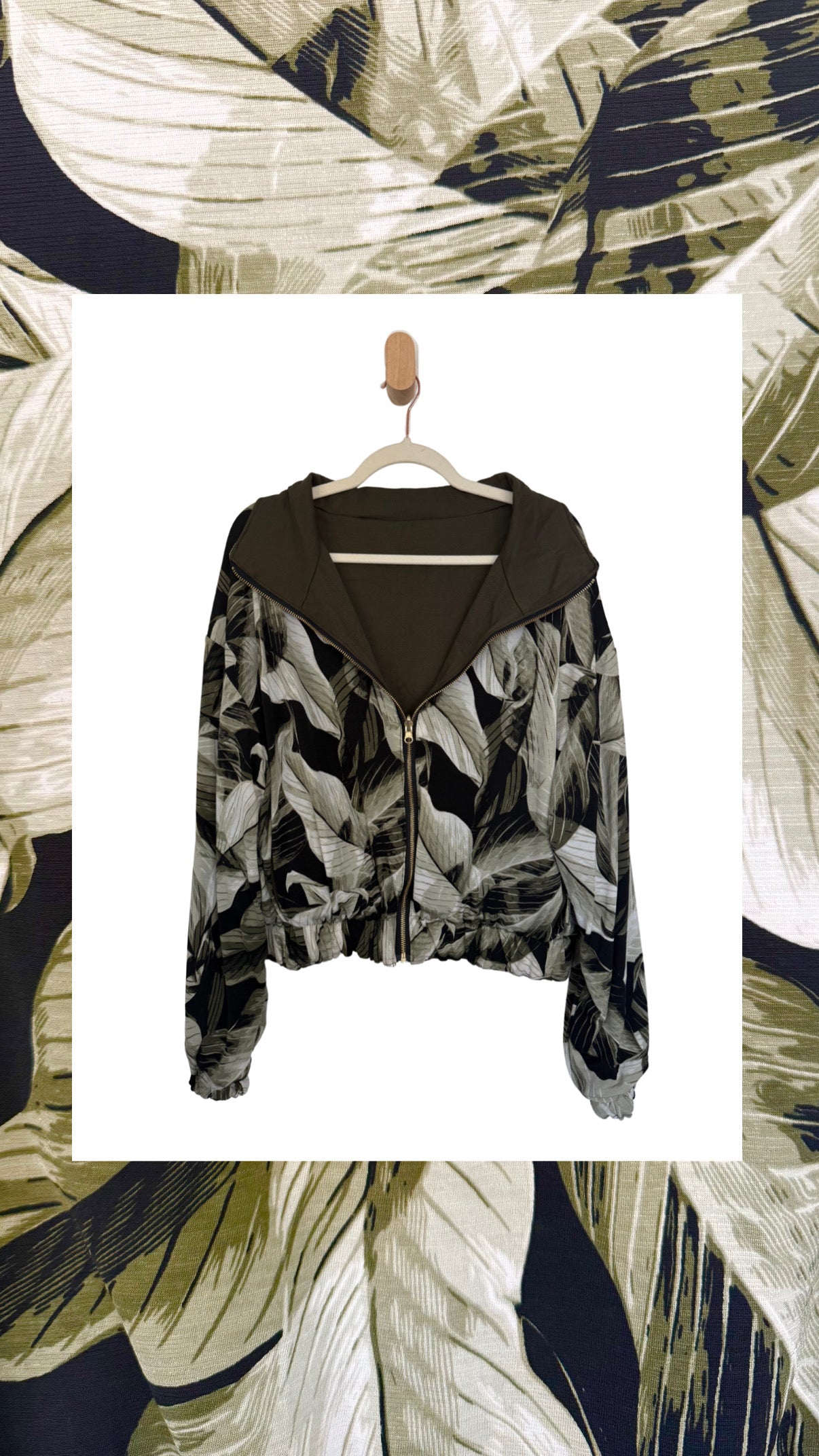 Reversible Upcycled Jacket - Cozy, Oversized & Handmade in San Diego