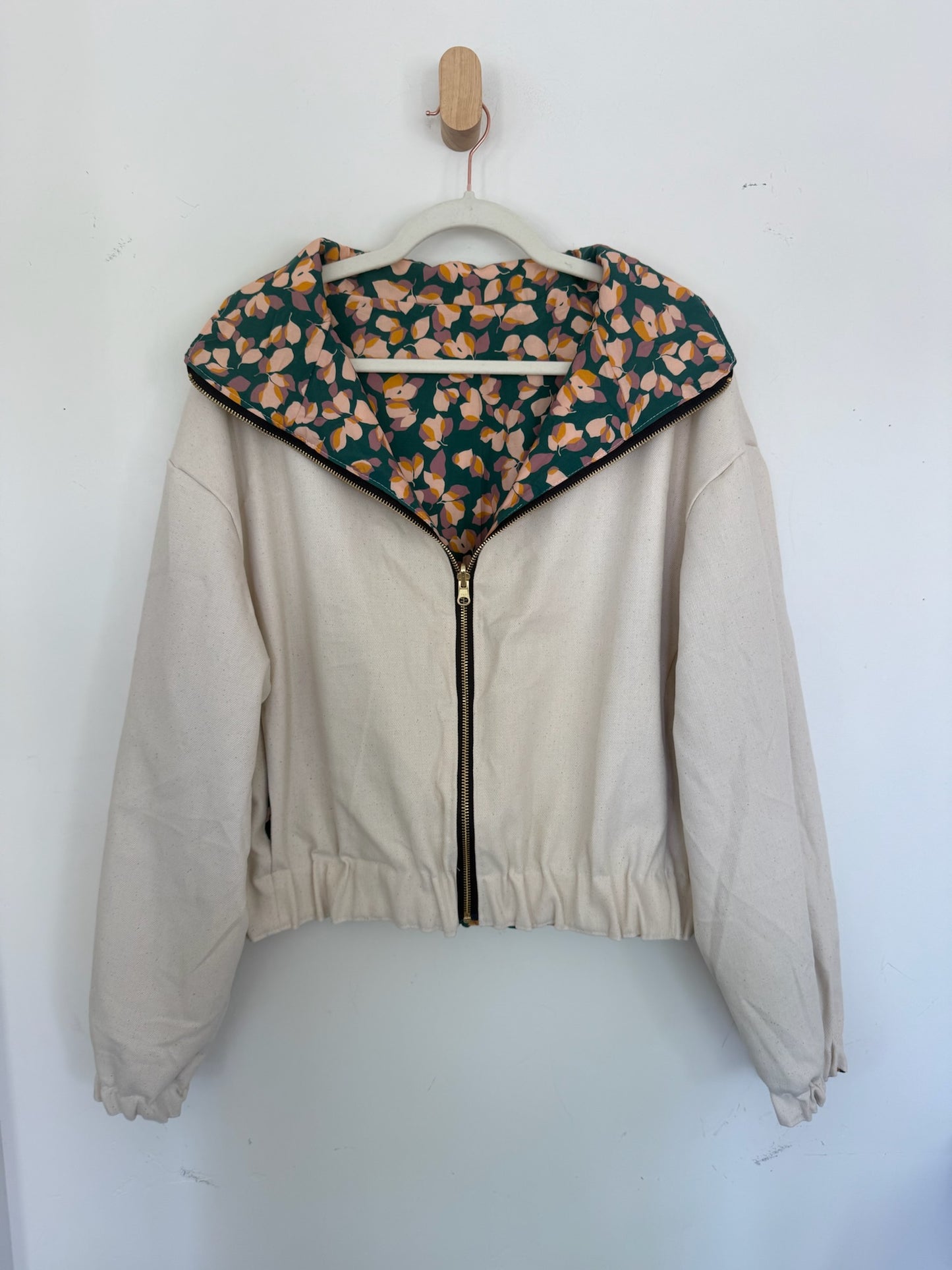 Reversible Upcycled Jacket - Cozy, Oversized & Handmade in San Diego