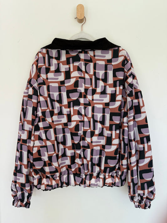 Reversible Upcycled Jacket - Cozy, Oversized & Handmade in San Diego
