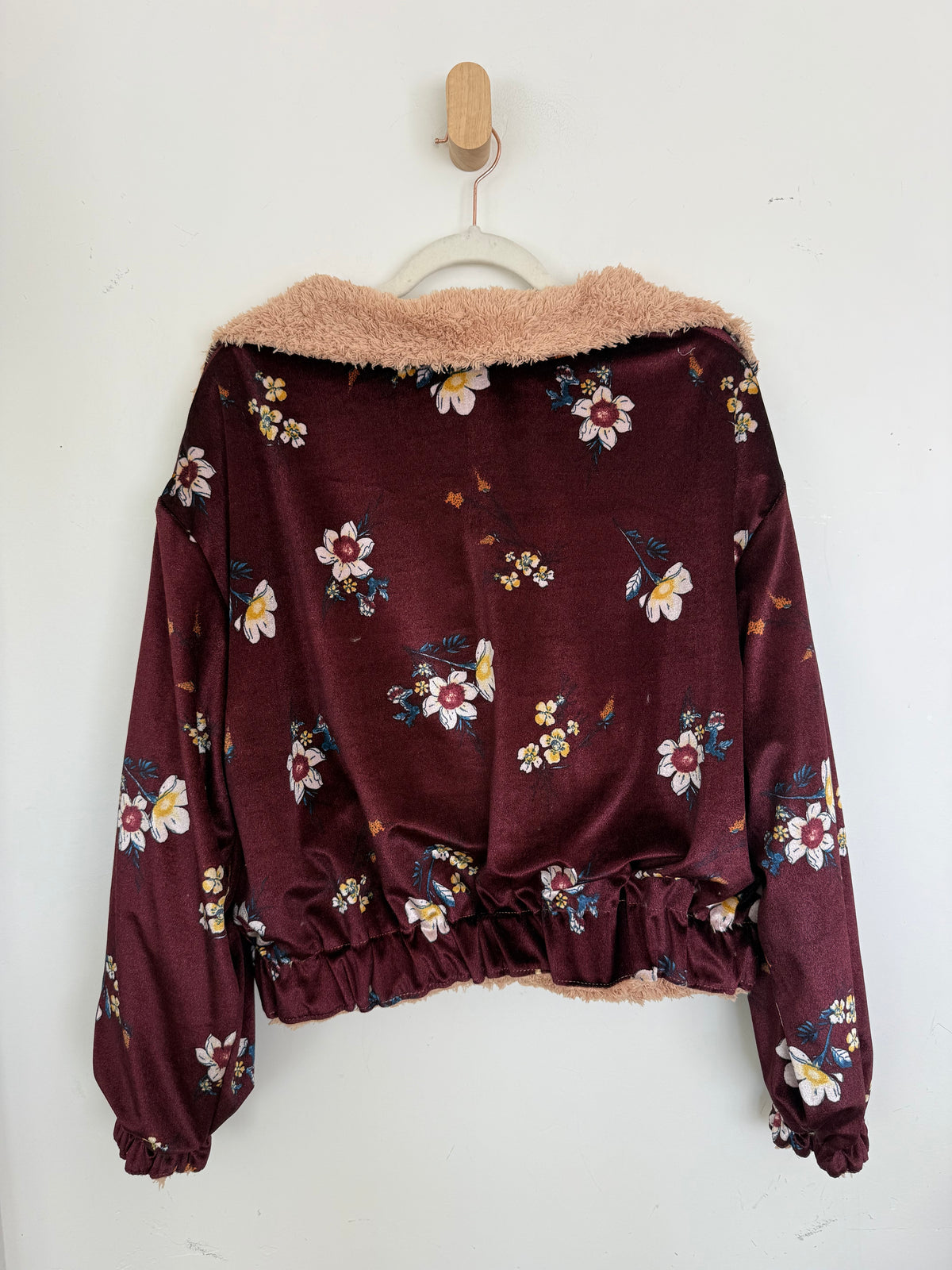 Reversible Upcycled Jacket - Cozy, Oversized & Handmade in San Diego