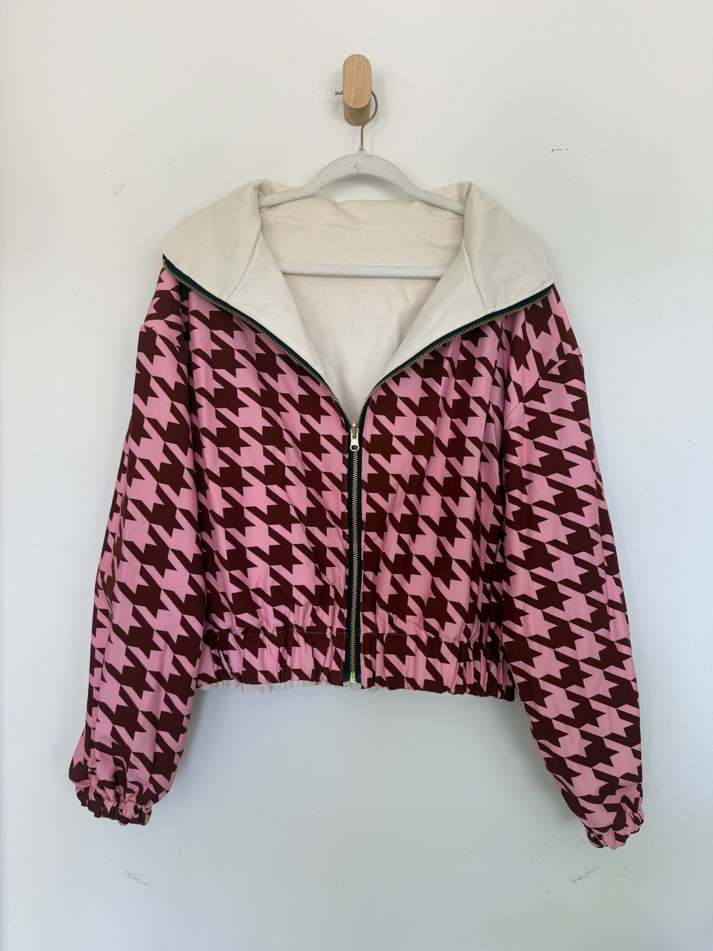 Reversible Upcycled Jacket - Cozy, Oversized & Handmade in San Diego