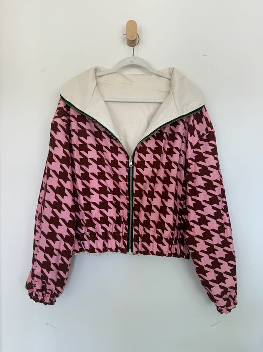 Reversible Upcycled Jacket - Cozy, Oversized & Handmade in San Diego
