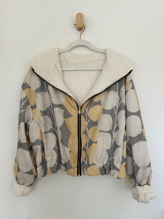 Reversible Upcycled Jacket - Cozy, Oversized & Handmade in San Diego