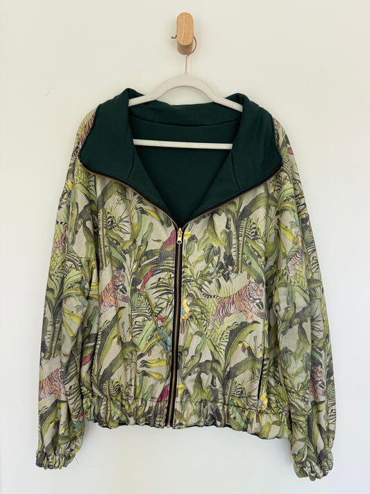 Reversible Upcycled Jacket - Cozy, Oversized & Handmade in San Diego