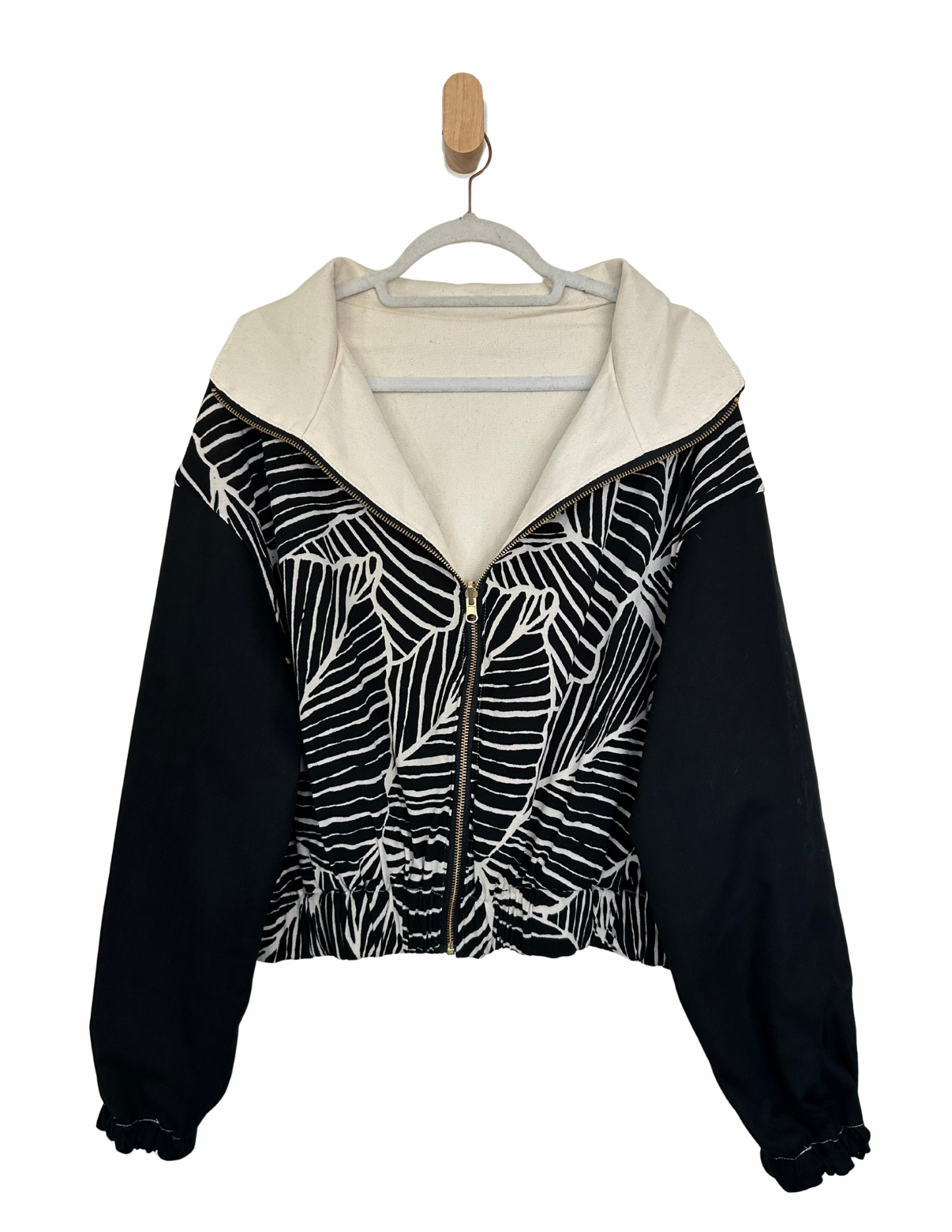 Reversible Upcycled Jacket - Cozy, Oversized & Handmade in San Diego