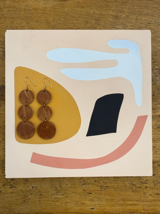 Leather Earrings