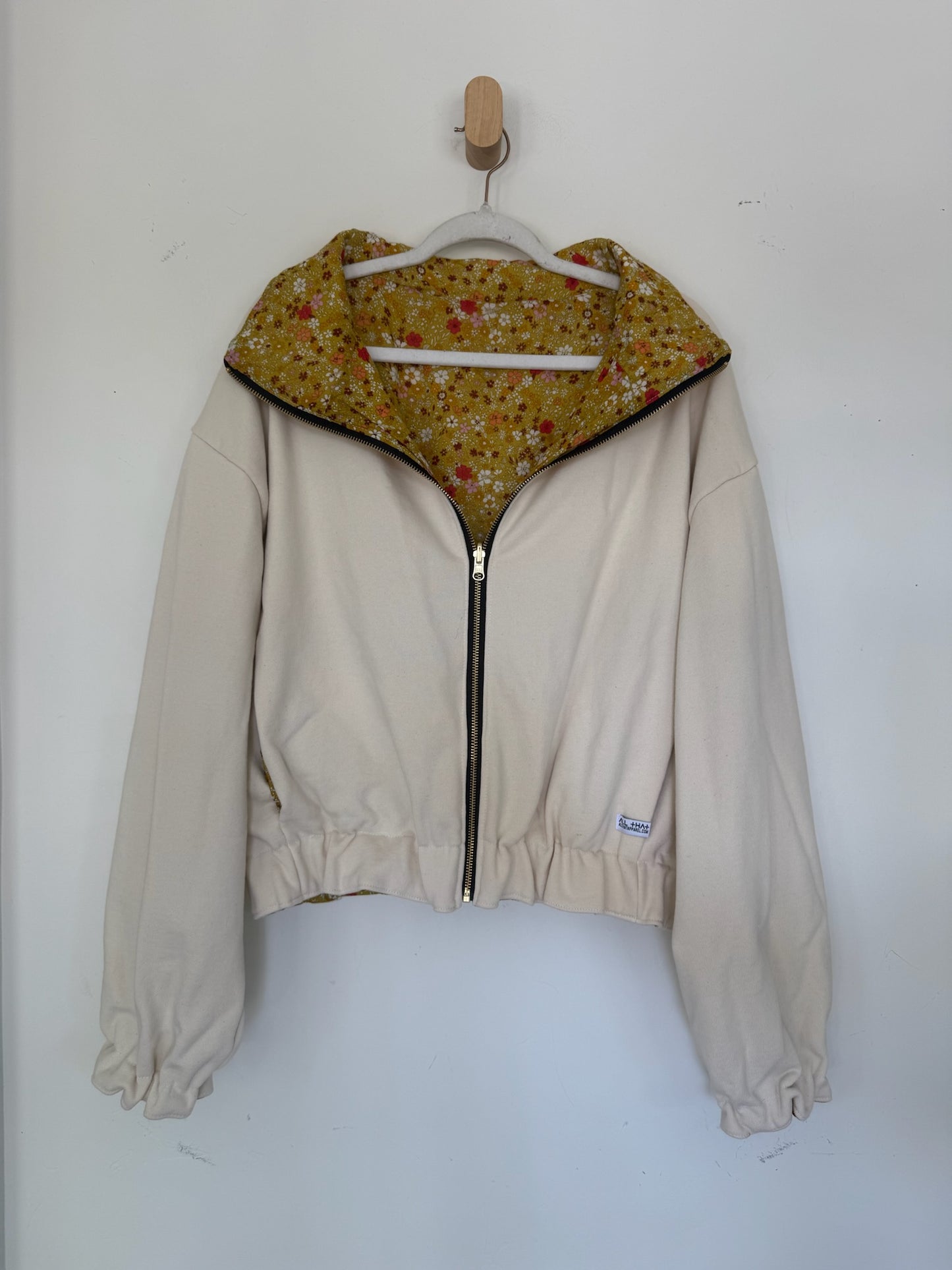 Reversible Upcycled Jacket - Cozy, Oversized & Handmade in San Diego