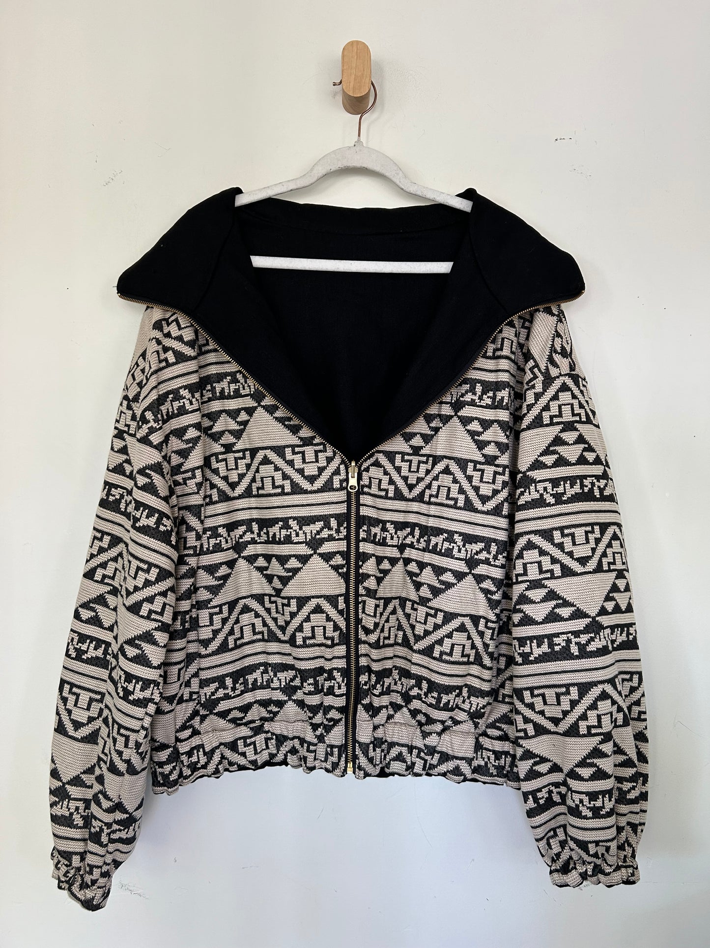 Reversible Upcycled Jacket - Cozy, Oversized & Handmade in San Diego