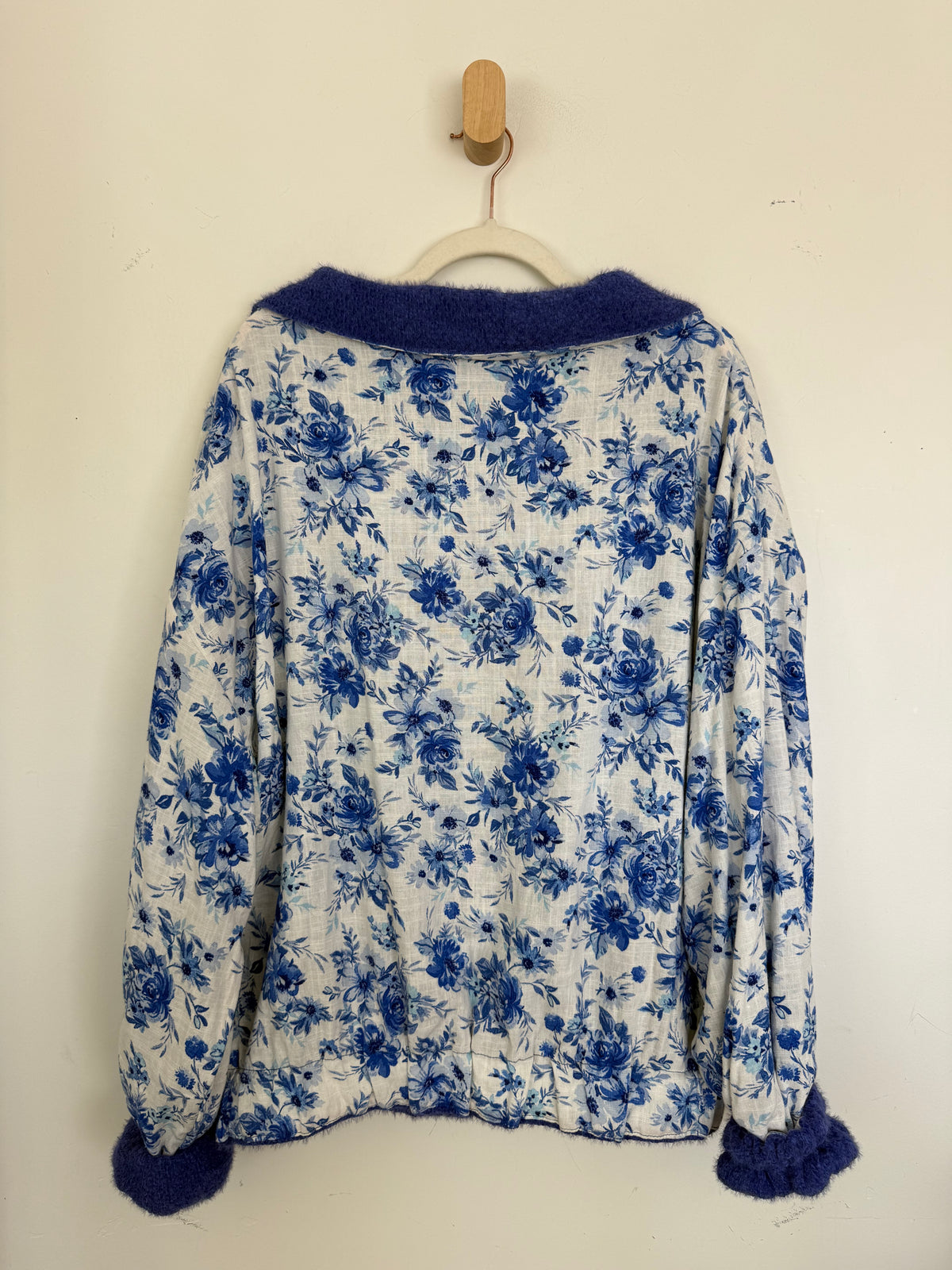 Reversible Upcycled Jacket - Cozy, Oversized & Handmade in San Diego